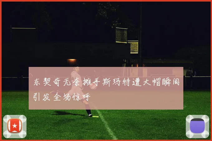 东契奇无奈摊手斯玛特遭大帽瞬间引发全场惊呼